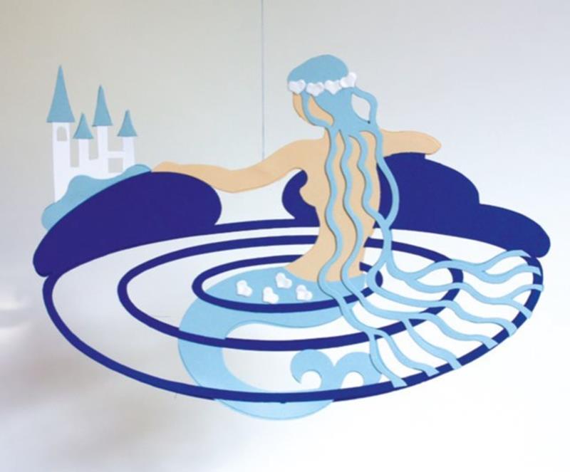 Little Mermaid Mobile by Livingly,201-05-135-30