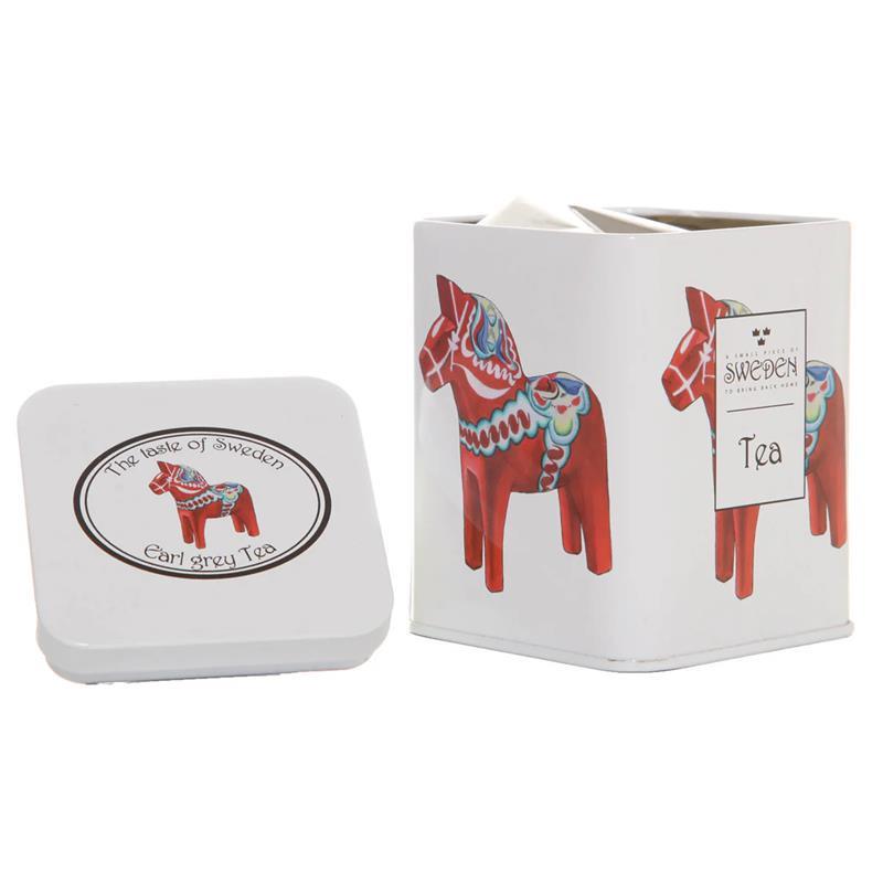 Taste of Sweden Earl Grey Tea Dala Tin,5441