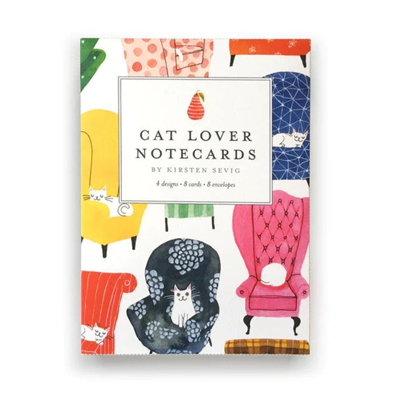 Cat Lover Notecards by Kirsten Sevig,CRD628