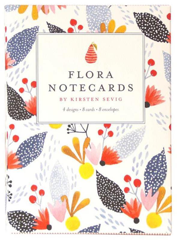 Flora Notecards by Kirsten Sevig,CRD622