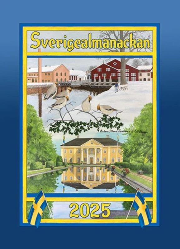 Sverigealmanackan Large Wall Calendar,91003