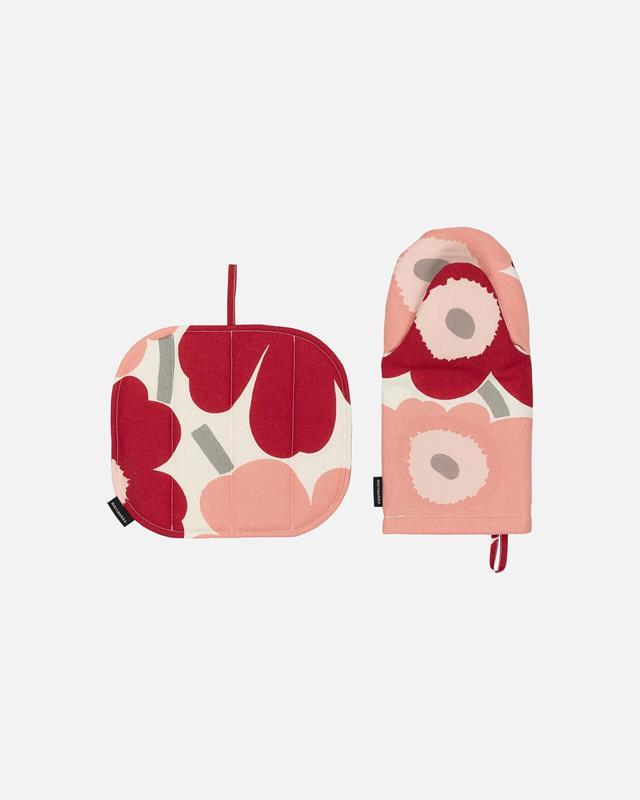 Pieni Unikko Kitchen Textile Set,073410