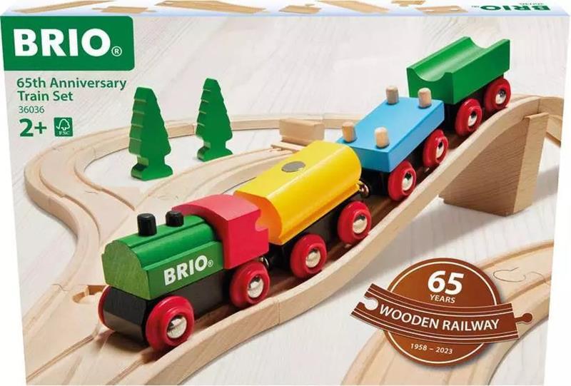 BRIO 65th Anniversary Train Set (last one),63603600