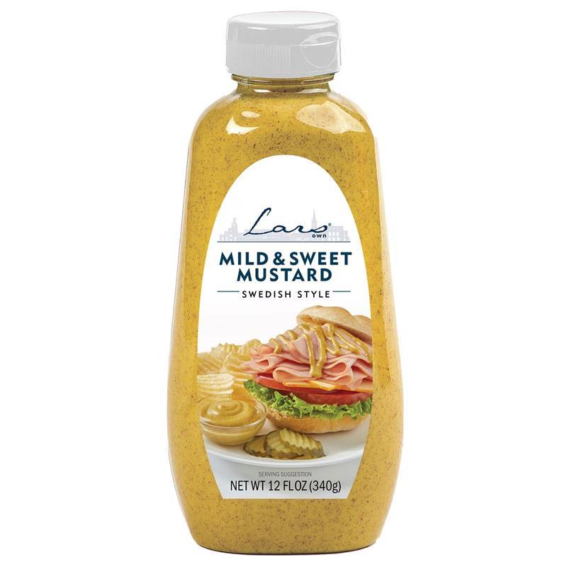 Lars Own Mild and Sweet Mustard Bottle,32421