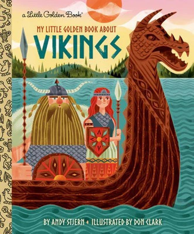 My Little Golden Book About Vikings,LIT200