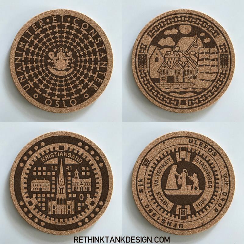 Norway Coaster Set by Tombino